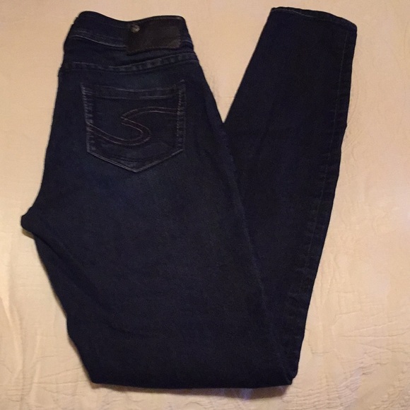 Silver-Suki jegging Waist 25 length 29 - Picture 1 of 6